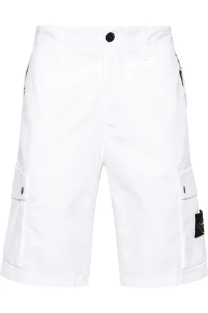 Stone Island Bermuda-shorts med kompas-mærke