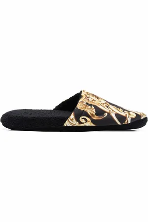 Philipp Plein Sandaler i silke med baroktryk