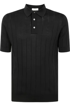 FILIPPO DE LAURENTIIS Stripe-detail polo shirt
