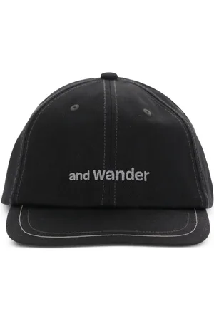 and wander Kasket med broderet logo