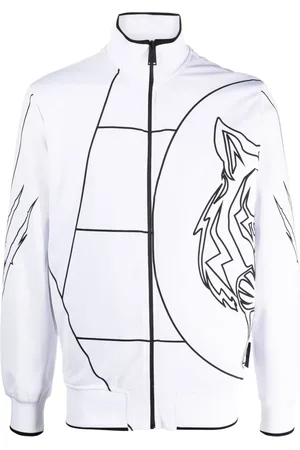Philipp Plein Tiger Court sweatshirt med lynlås