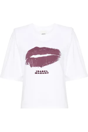Isabel Marant Ben T-shirt i økologisk bomuld