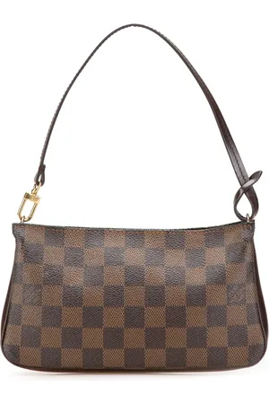 LOUIS VUITTON Damier Ebène Bastille skuldertaske fra 2005