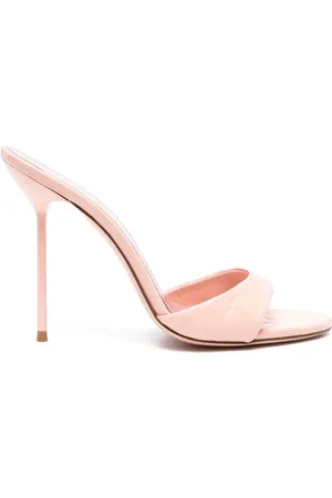 PARIS TEXAS 105 mm krokodilleprægede Lidia sandaler