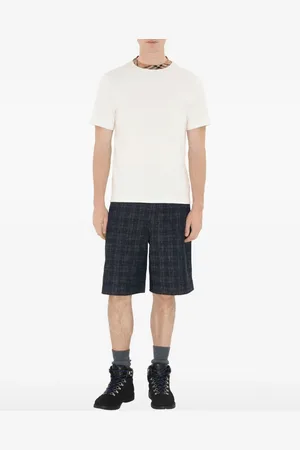 Burberry T-shirt med ternet detalje