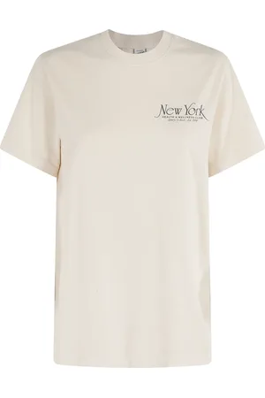 Sporty & Rich T-shirt i bomuld med logotryk