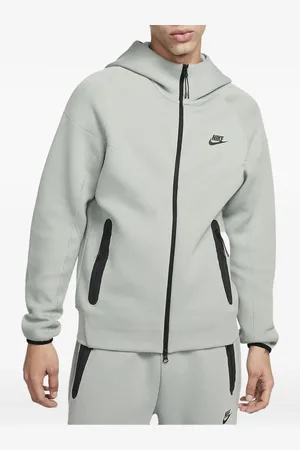 Nike Tech Fleece Mica Green/Black hættetrøje