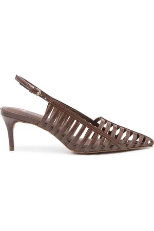 CARRANO 70 mm pumps i læder med slingback