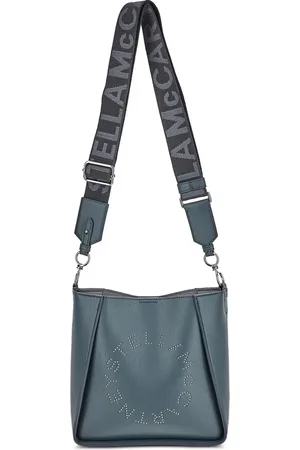 Stella McCartney Perforeret skuldertaske med logo