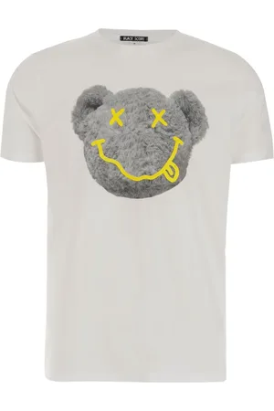 BLACK SCORE T-shirt med bamsetryk
