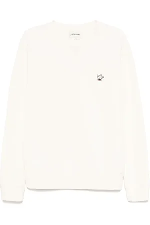 Café Kitsuné Sweatshirt med Barista Fox-mærke