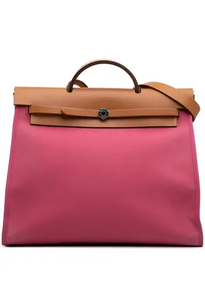 Hermès Toile Herbag Zip 39 satchel-taske fra 2012