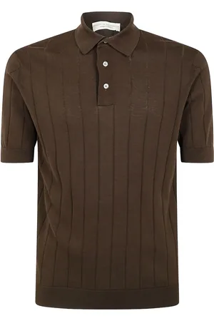 FILIPPO DE LAURENTIIS Knitted polo shirt