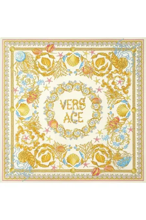 VERSACE Underwater Barocco tørklæde med mønster
