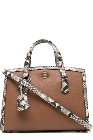 Michael Kors Håndtaske med slangeskindstryk