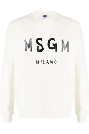 Msgm Sweatshirt med logotryk