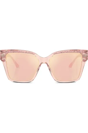 Jimmy Choo Solbriller med firkantet stel