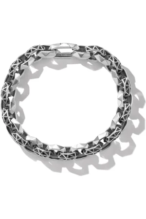 David Yurman Torqued Link armbånd i sterlingsølv (11,6 mm)