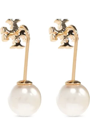 Tory Burch øreringe med perle foran