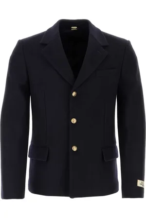 Gucci Dobbeltradet blazer med prægede knapper