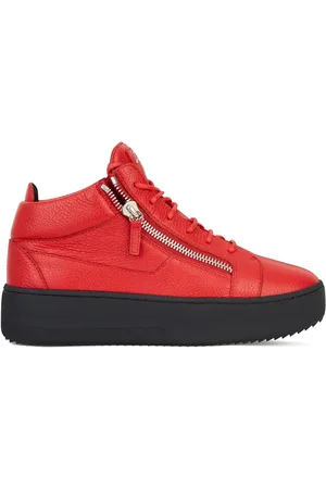 Giuseppe Zanotti Kriss sneakers i grynet læder