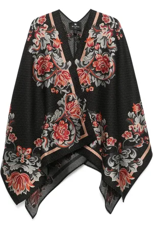Etro Kappe med blomstret broderi