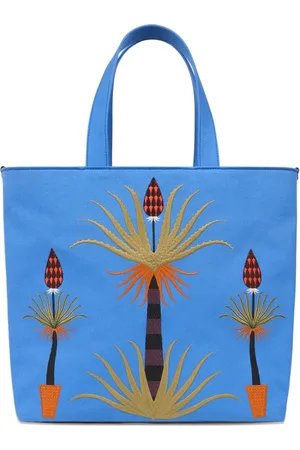 Etro X Agostino Iacurci tote i lærred