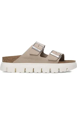 Birkenstock Arizona plateausandaler med dobbelt spænde