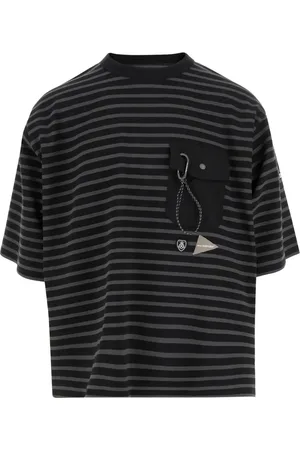 and wander Stribet T-shirt