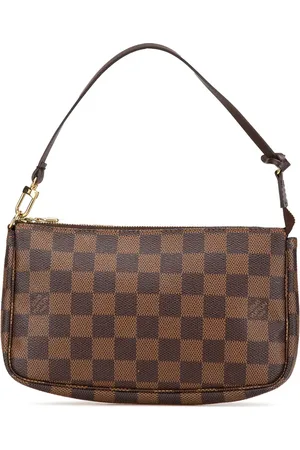 LOUIS VUITTON Damier Ebene Mini Pochette Accessoires skuldertaske fra 2006