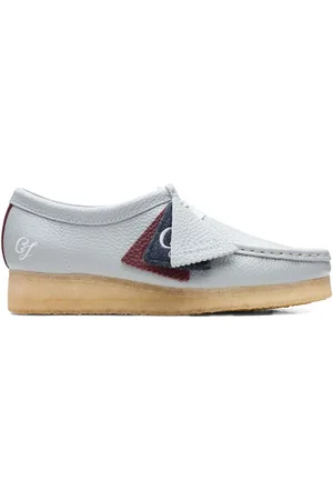 Clarks Wallabee Light Blue loafers
