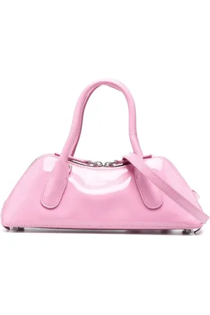BLUMARINE Tote i læder med skinnende finish