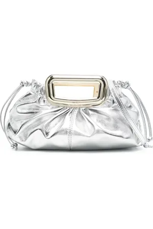 Maje Metallisk clutch