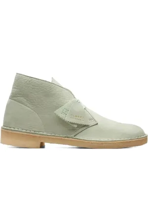 Clarks Pale Green ørkenstøvler i ruskind