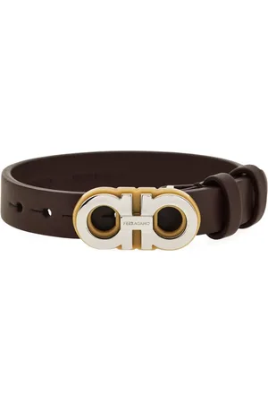 Salvatore Ferragamo Dobbelt gancini armbånd