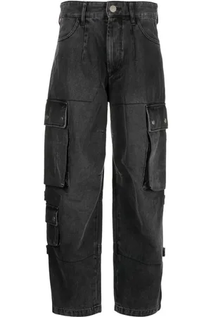 Isabel Marant Elore cargo-jeans med lav pasform