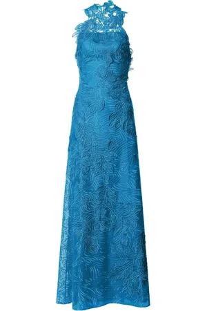Alberta Ferretti Midi-kjole med guipure-blonde
