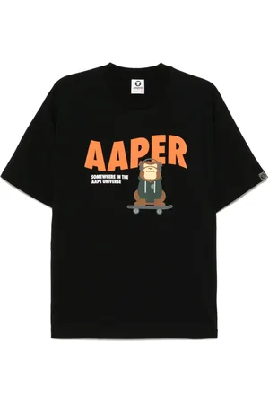 A Bathing Ape T-shirt med grafisk tryk
