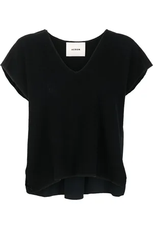 AERON Kortærmet T-shirt med V-hals