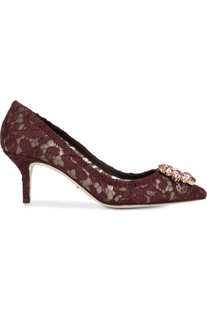 Dolce & Gabbana 60mm blondepumps med krystaludsmykning