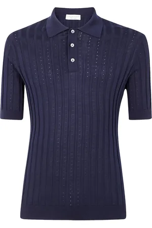 FILIPPO DE LAURENTIIS Knitted polo shirt