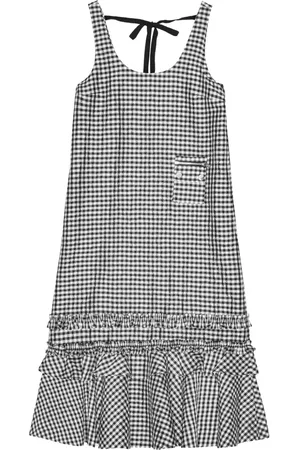 Ganni Kjole med gingham-tryk