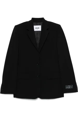 Msgm Enkeltradet blazer