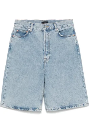 WARDROBE.NYC Denimshorts med lav talje