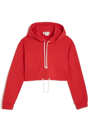 Comme des Garçons Cotton cropped hoodie