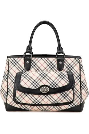Burberry Håndtaske i Nova-ternet kanvas fra 2000-2017
