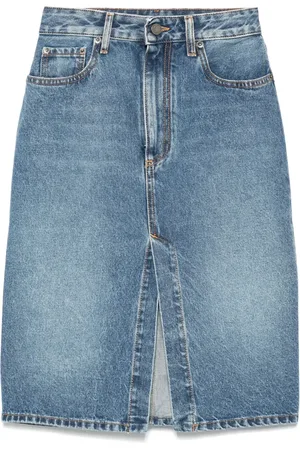 Alessandra Rich Pencil-nederdel i denim