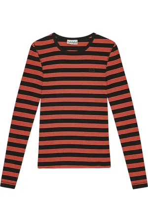 Ganni Stribet T-shirt