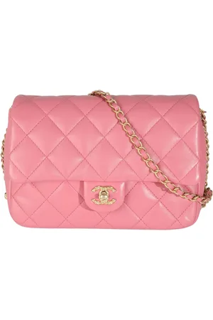CHANEL Lille firkantet skuldertaske med flaplukning