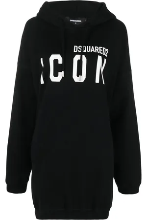 Dsquared2 Hættetrøje med logotryk